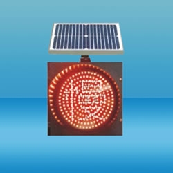 SG300-YR solar energy traffic warning lights