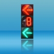 300mm three units with full screen countdown combination of LED traffic lights