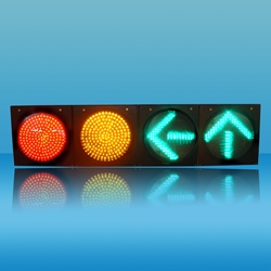 300mmLED Red and full screen Bring Green Left Straight Arrow Lane traffic signs