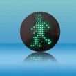 Dynamic green man lights light board